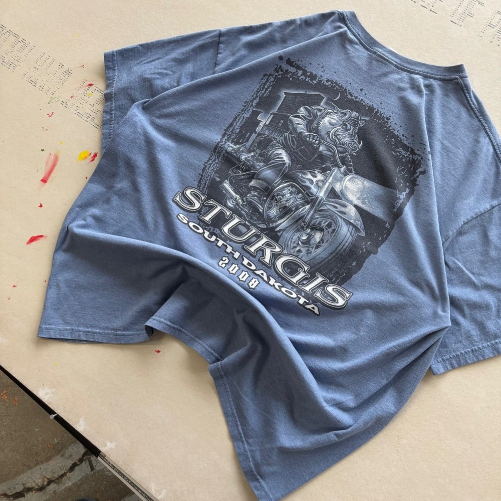 Y2K Gildan Sturgis 2008 T-shirt